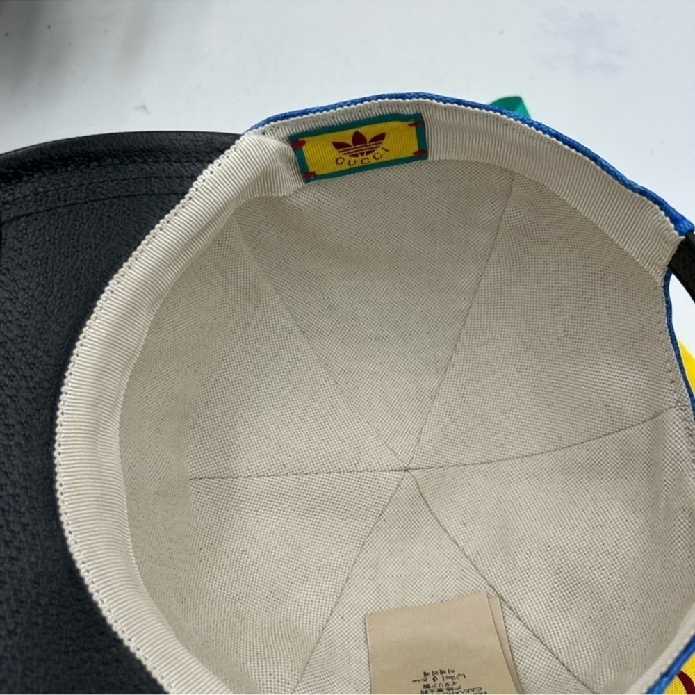 Men’s Gucci, X Adidas, baseball cap size medium adjustable made in Italy - Picture 7 of 8